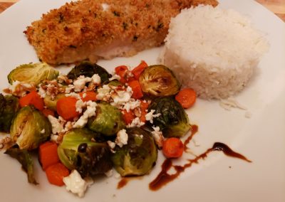 Parm Crusted Salmon